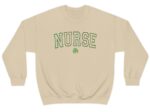 Varsity Nurse St Patricks Day Sweatshirt - Image 4